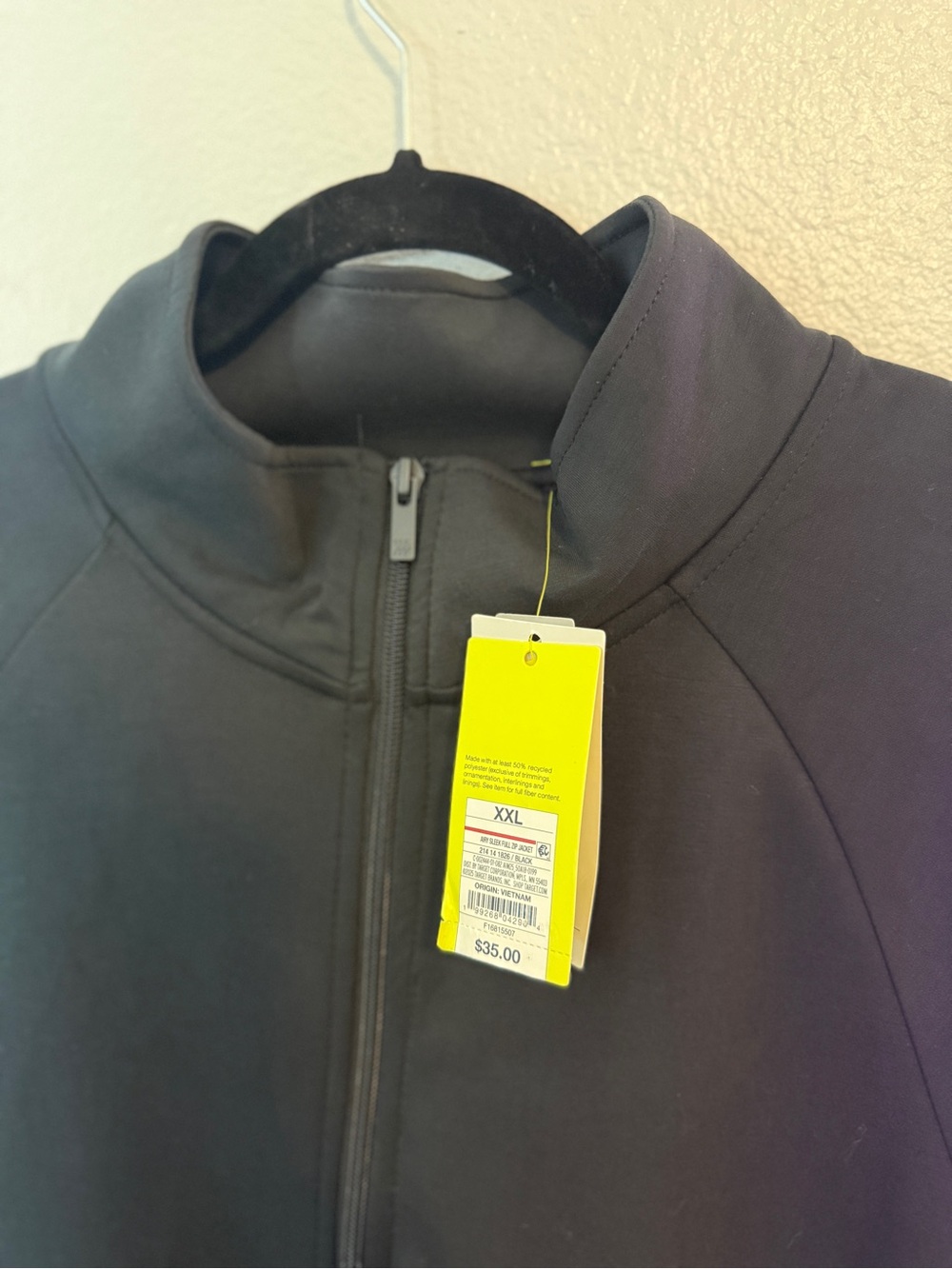 All In Motion Women’s XXL Airy Sleek Full Zip Jacket Black NWT - Picture 5 of 14